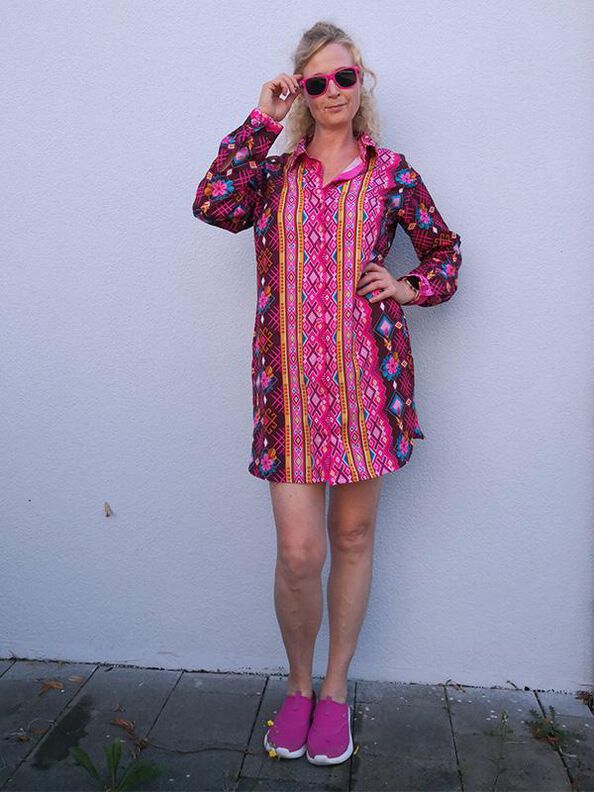 CARO- Hemdbluse oder Kleid PDF-A4, A0 und BEAMER image number 9