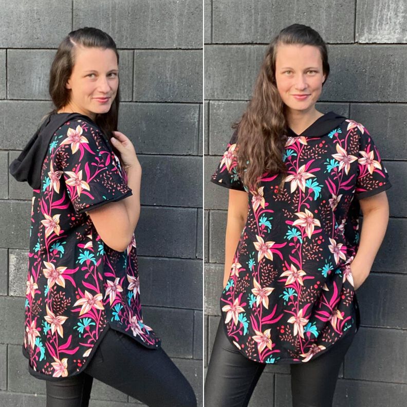Unisex Sommer Hoodie Badeponcho PINTAR ♥ Gr. XS-XXXL image number 10