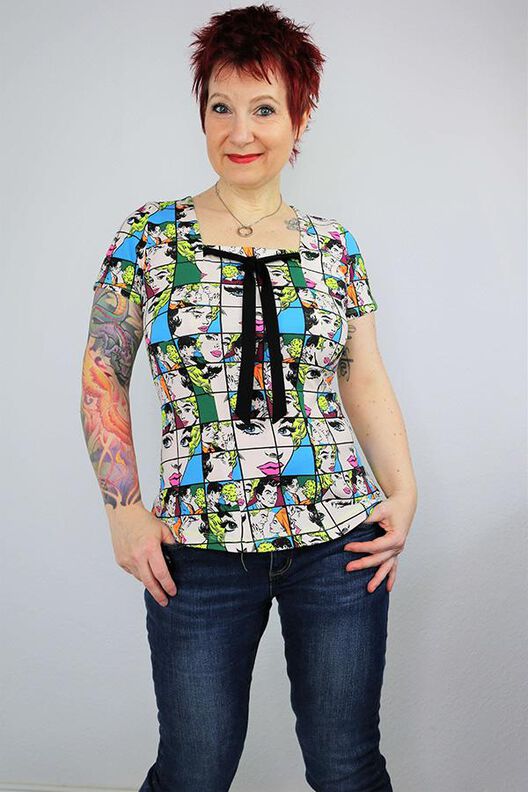 Shirt Petite ARLETTE Gr. 34-50 PDF-A4, A0+BEAMER image number 3