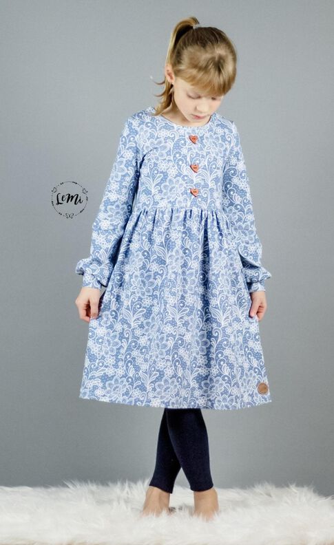 Vintage Dress für JERSEY Gr. 86-164 inkl. BEAMER DATEI image number 3