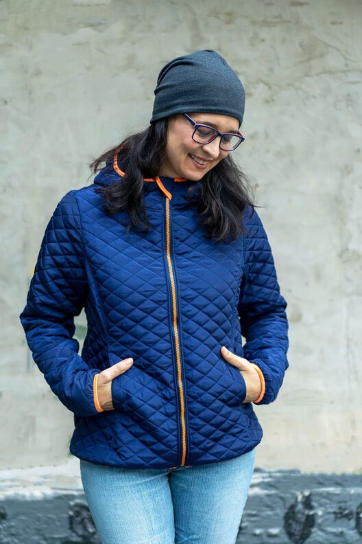 Steppjacke Damen – Schnittmuster Gr. 32-58 – Vika #112 image number 6