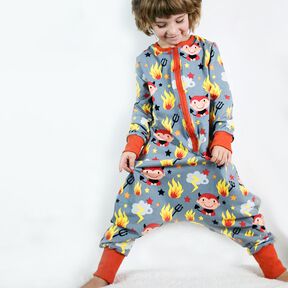 Pyjama, Overall (50-140) SIESTA Kinder Baby Schnittmuster