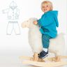 TORETTO und TORINO Babyset Jacke mit Kapuze und Babyhose thumbnail number 1