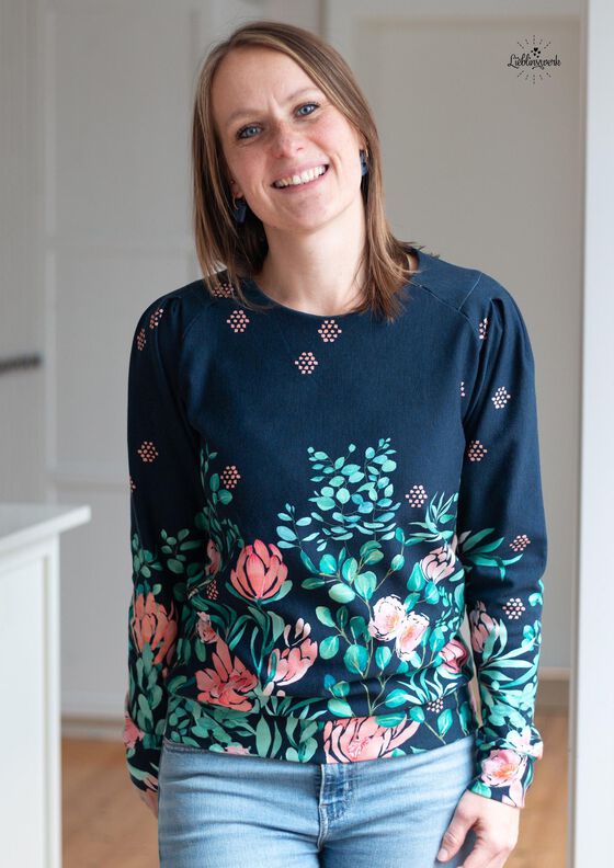 Erna - Falten-Raglan-Sweater Gr. 34 -50 image number 6