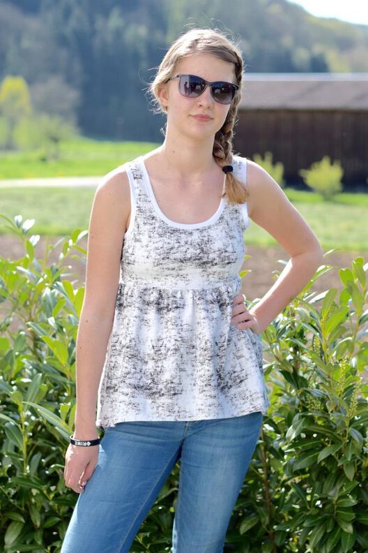 Ebook "MAISIE" TANKTOP/BABYDOLL/KLEID Gr. 32-52 image number 5