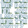 Stickdatei Traktor Alphabet 10cm 13cm + kl. Buchstaben thumbnail number 6