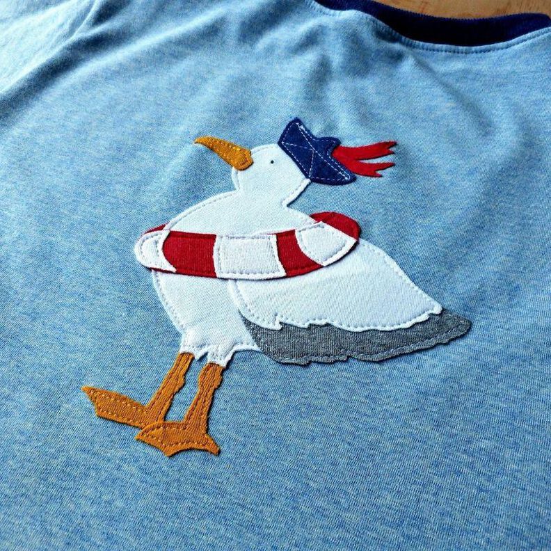 Freche Möwe – Appliziervorlage mit Applizerschule image number 8