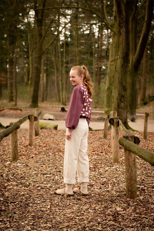 Sweater Mädchen P1323- Poppy Magazine 23 image number 2