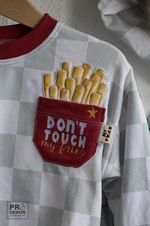 STICKDATEI „DON’T TOUCH MY FRIES“ image number 5