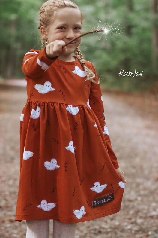 Basic Kleid BEAMER Version - Gr. 86-164 image number 7