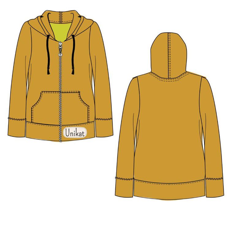 Jacke Winnie "minni" Gr. 80-158 Schnittmuster image number 10
