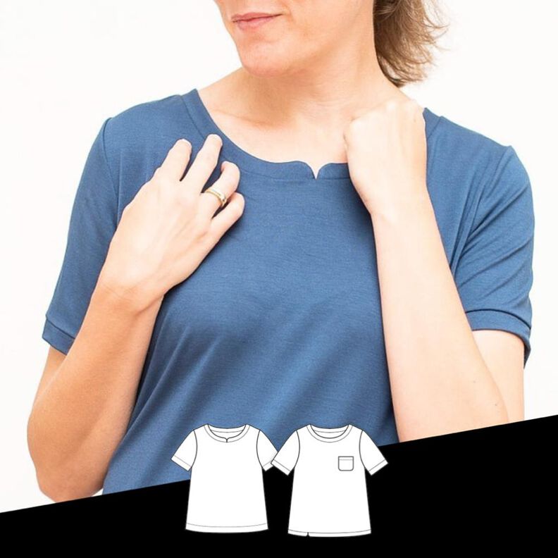 E-Book »LaWoodie Shirt« (32–46, A0) – Shirt und Blusenshirt image number 1