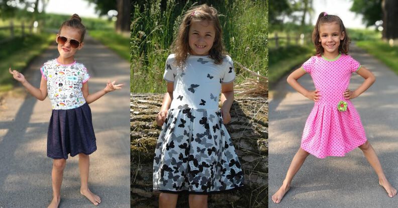 Licata: Kleid für Mädchen mit Falten (Video!) ebook 92 - 158 image number 7