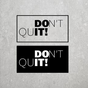 Plott #19 | DON'T QUIT