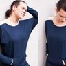 Sportiv Gr. 34-52 sportliches Fledermausshirt thumbnail number 2