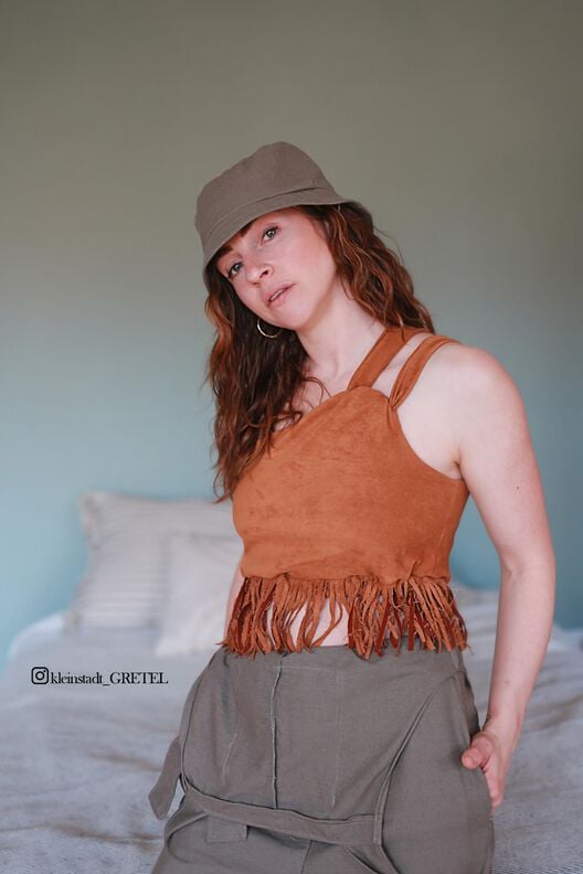 Asymmetrisches Crop Top image number 9