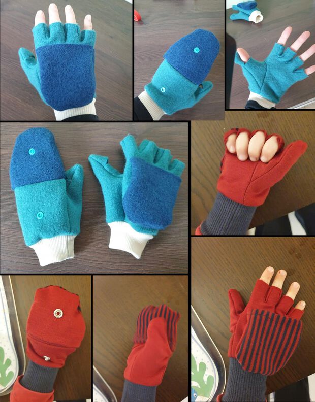 Fingerfluffs ~ Handschuhe Nähanleitung & Schnittmuster image number 8