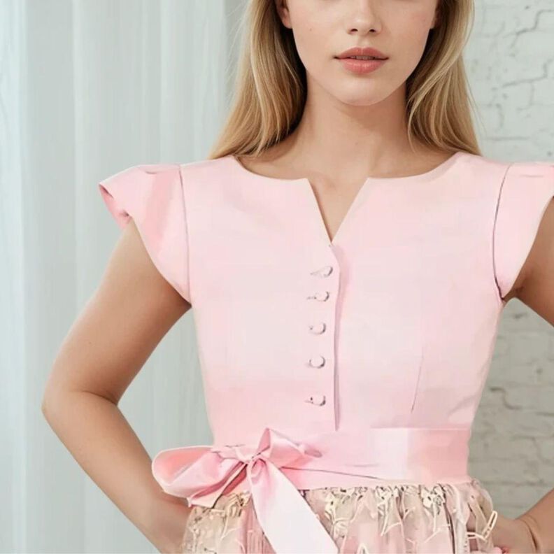 Schnittmuster Dirndl Fleur Gr. 34-54 - Leinenkleid image number 7