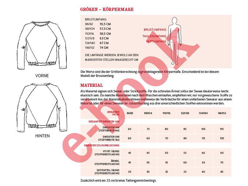 LILLE - Raglansweater 86-152 image number 8