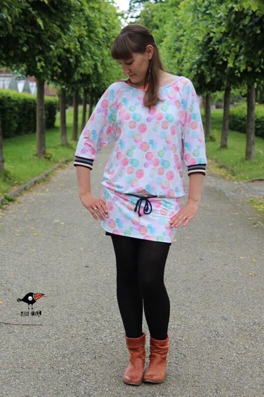 Oversize Shirt/Kleid Miss Easy - Nähanleitung & SM A4+A0 image number 9