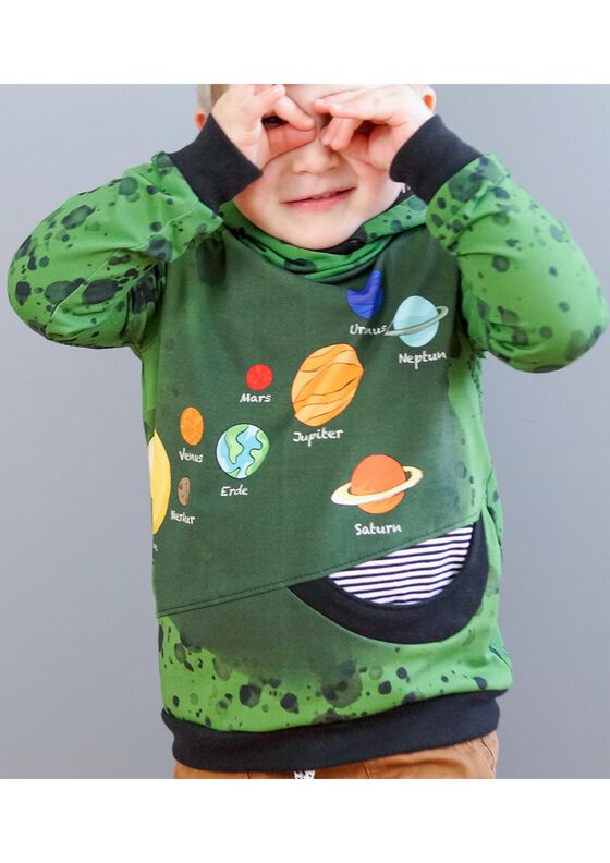 Hoodie Smiler Gr. 56-122, Lachmundtasche, Varianten, A4+A0 image number 9