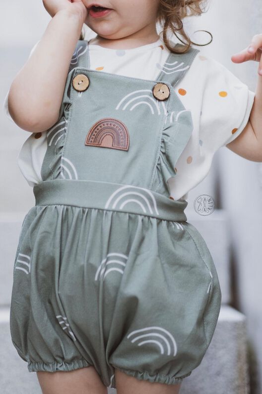 Der Zuckerpups für kleine Mädels ILatzhose/kleidIRockIRomper image number 9