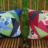 Crazy-Patchwork Kissen e-book Nähanleitung  thumbnail number 1