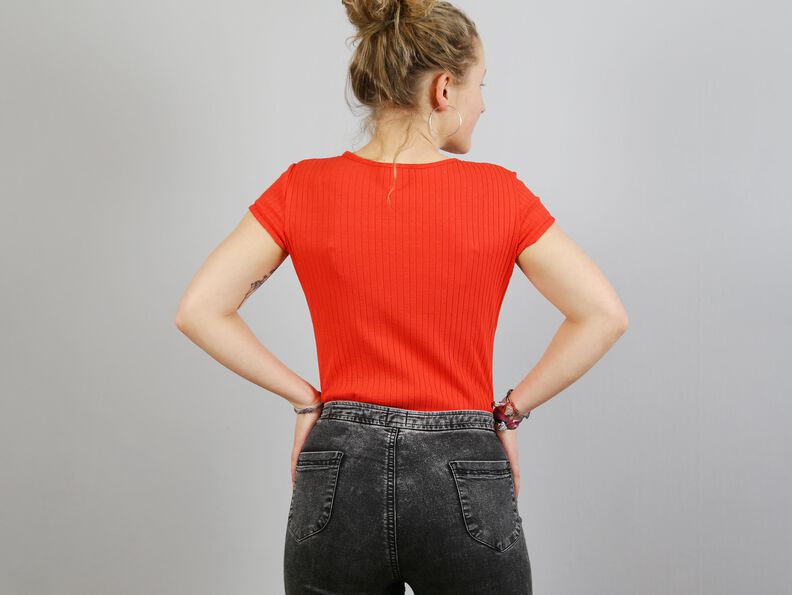 FRAU BECKY - Body mit zwei Ärmellängen XS-XL image number 3