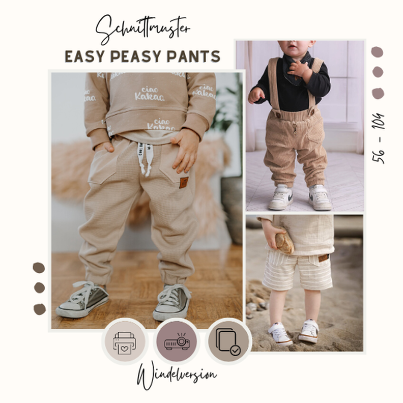 EASY PEASY PANTS 56-104 image number 1
