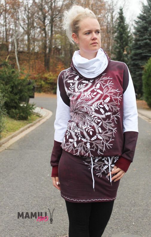 Hoodie(kleid) Leevke Gr. 32-52 image number 3