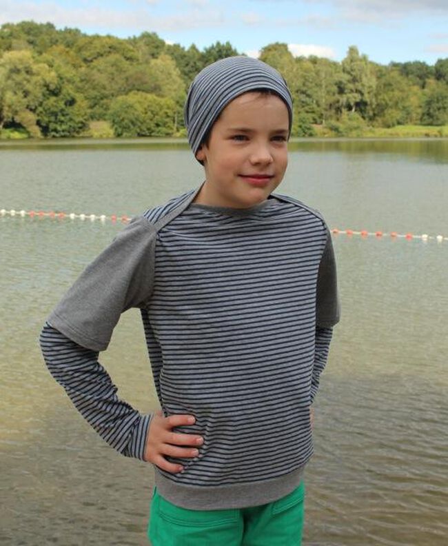 Kinder Mütze, Beanie "Daniel_a", Gr. 45-57 image number 9