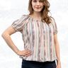 Ida – weite Carmenbluse Damen, weite Ärmel BU 80-116 A4+A0 thumbnail number 4