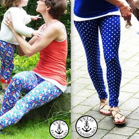 Kombi-Ebook Leggins LORA XS-XXL und mini LORA 86/92-146/152