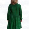 Kyara Jerseykleid Ballonärmeln, Kräuselrock BU 80-116 A4+A0 thumbnail number 6