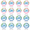 Stickdatei - Happy Birthday Kreis Button in 16 Gr. thumbnail number 6