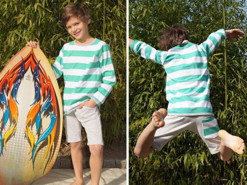 Beach-Pants-Kids / Schnittmuster und Nähanleitung image number 2