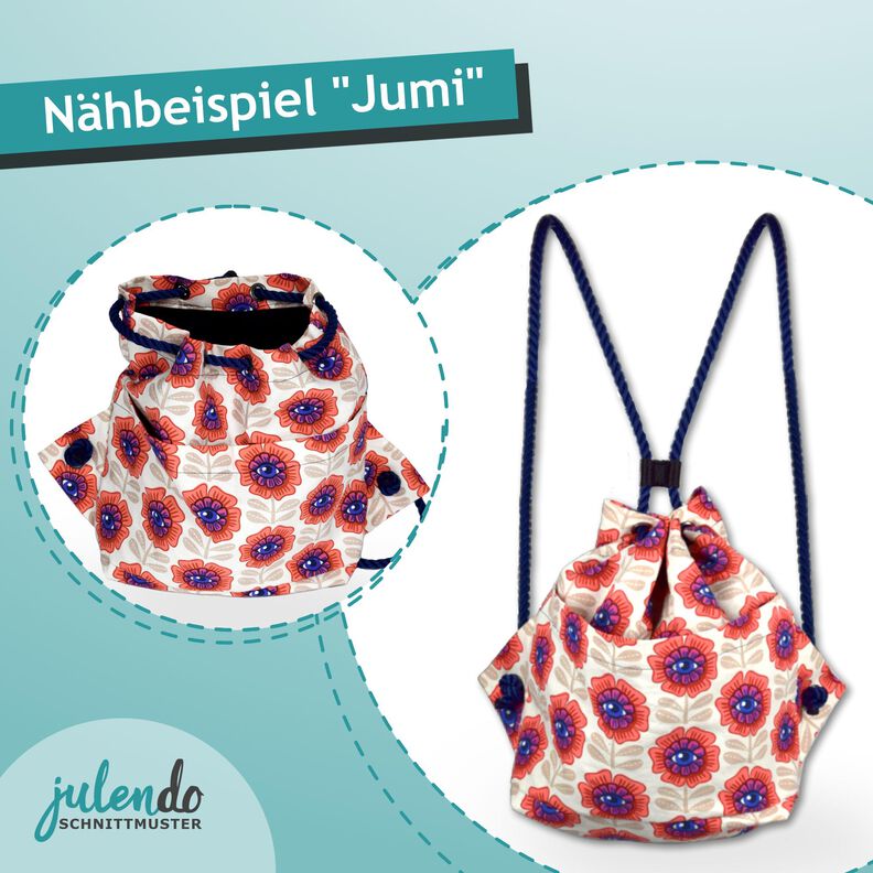 Nähanleitung + Schnittmuster Festival-Beutel “Jumi” image number 6