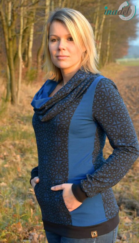 E-Book Damen Hoodie "Ronnja" Gr. 32-50 image number 2