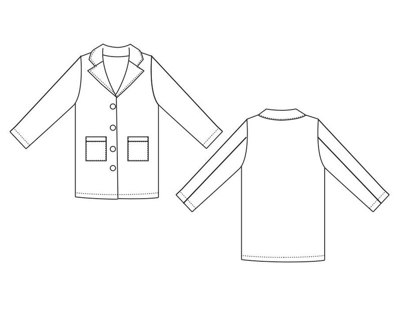 Mantel Kimberly N&auml;hanleitung + Schnitt image number 3