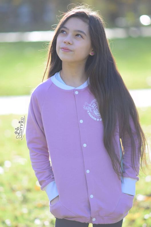 CL*OVER 'college' Jacket (110 bis 170) image number 4