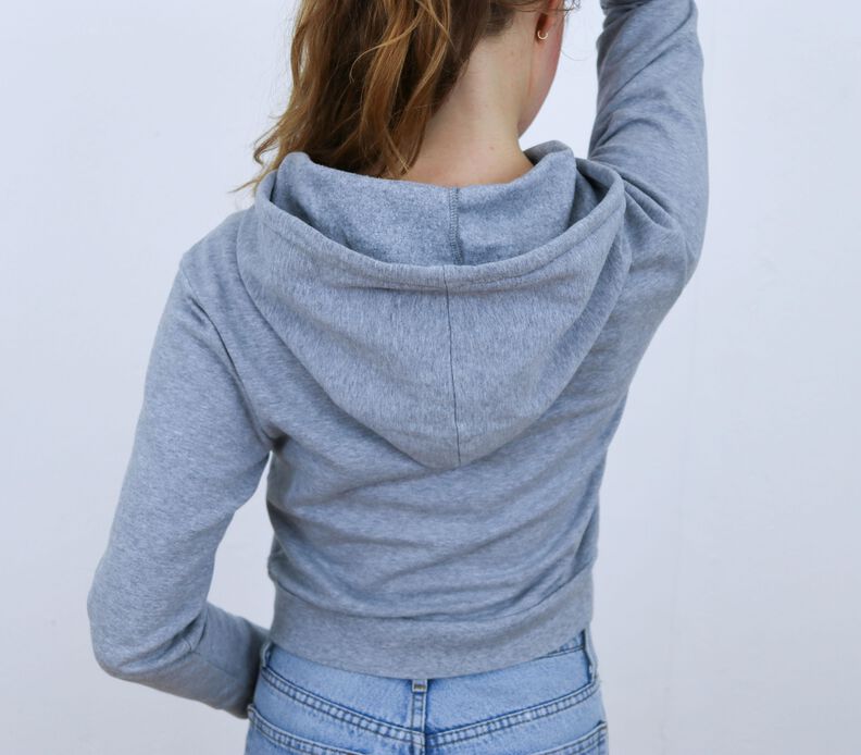 Pullover Set: cropped Sweater & Hoodie Gr. 34-54 image number 5