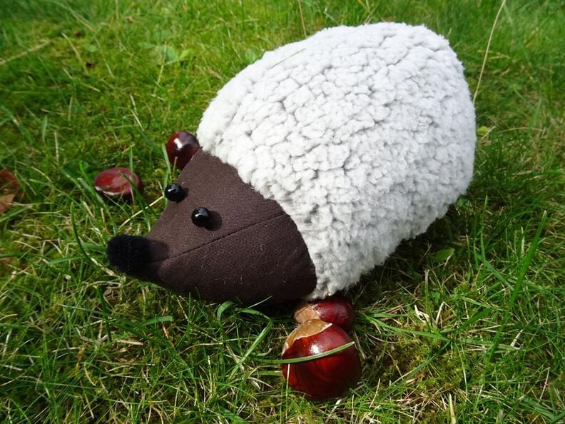 Igel Kuscheltier nähen mit Schnittmuster E- Book image number 6