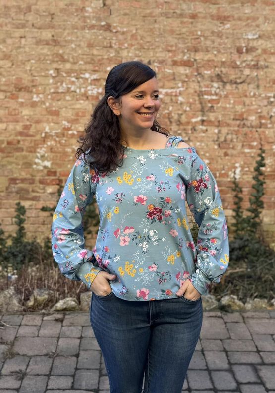 Schnittmuster One Shoulder Pulli „Danai" als Ebook image number 7