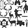 Stickdatei - Jagd Hunting Jäger Silhouette thumbnail number 9