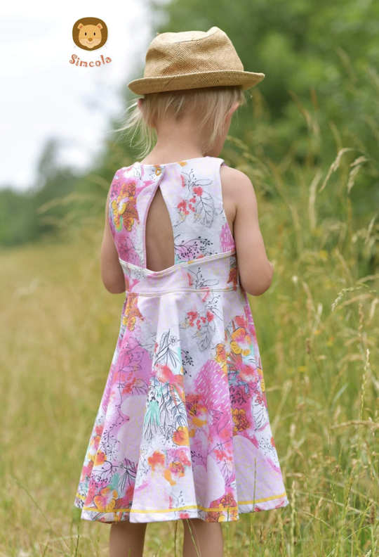 E-Book Drehkleid Rückenfrei Größen 68 - 98 image number 6