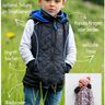 Steppweste/Jacke Kinder Schnittmuster Gr. 86-128 - NUKA #33 thumbnail number 2