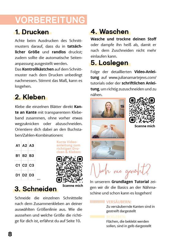 Schnittmuster nach Maß: Langarmshirt Damen Jersey Top image number 8