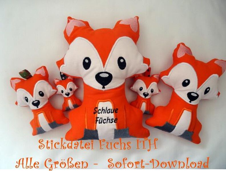 Stickdatei Fuchs Ith image number 1