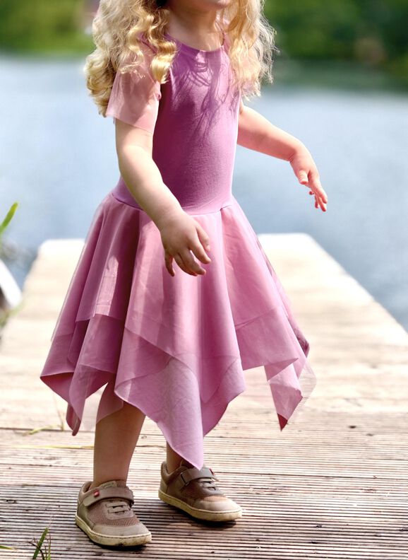 lovely fast dress 74-164 Tüllkleid Drehkleid Sommerkleid image number 5