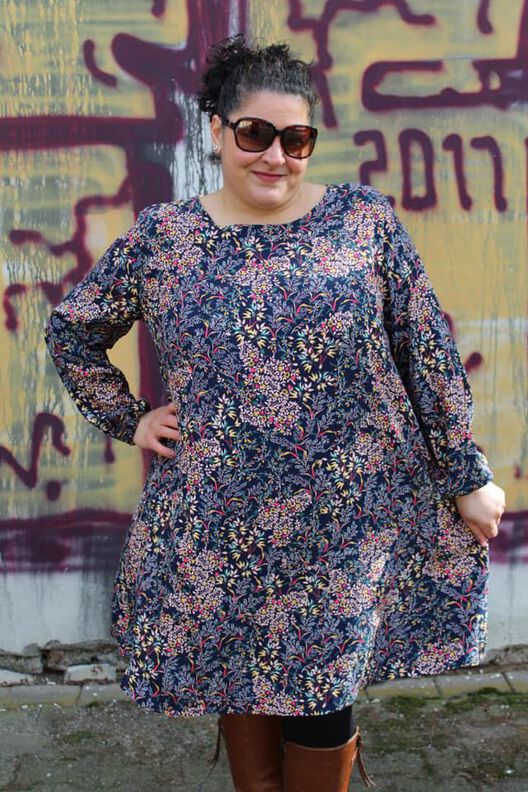 Kleid/Bluse Damen - Schnittmuster Gr. 32-54 - meine AVA #55 image number 10